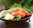 Hand-shaped sushi