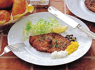 用語集: ウィンナーシュニッツェル （独）wiener schnitzel:ウィンナー